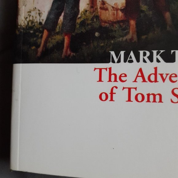 The Adventures Of Tom Sawyer By Mark Twain Collins Classics Paperback - Picture 5 of 11
